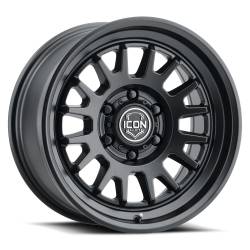 ICON Alloys - ICON Alloys Anza 17x8.5 5x5.0 -6mm Satin Black 8217857345SB - Image 4