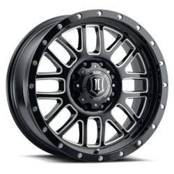 ICON Alloys - ICON Alloys Alpha 20x9 6x5.5 16mm Gloss Black/Milled 1220909056GBMW - Image 1