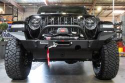 ICON Impact Series Offroad Armor - ICON Armor 25153 Front Impact Full Width Wings Bumper Extension for Jeep JL & JT - Image 1