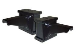 ICON Vehicle Dynamics - ICON 194275 4" Rear Leaf Spring Block Kit for 99-25 Ford F250/F350/F450 SD - Image 1