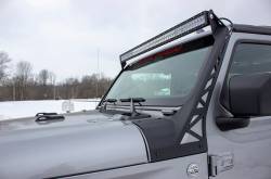 Fishbone Offroad - Fishbone Offroad FB21058 Windshield Light Bracket for 18+ Gladiator/Wrangler JL - Image 6