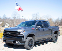 Fishbone Offroad - Fishbone Offroad FB21383 5" Oval Side Steps for 19-24 Silverado 1500 Double Cab - Image 3