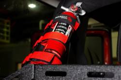 Fishbone Offroad - Fishbone Offroad FB55155 Fire Extinguisher Holder for Padded Roll Bar Red - Image 10