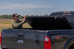 Rough Country Suspension Systems - Rough Country 47214651B Hard Fold Tonneau Cover for 99-16 F250/F350 6.10' - Image 5
