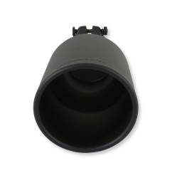 Flowmaster - Flowmaster 15406B Exhaust Tip 4.5" Black Angle Cut for 3.0" Tubing Clamp-On - Image 4