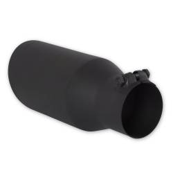 Flowmaster - Flowmaster 15406B Exhaust Tip 4.5" Black Angle Cut for 3.0" Tubing Clamp-On - Image 5