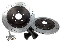 Baer Brake Systems - BAER Brakes 2262019 EradiSpeed+1 Brake Rotor Upgrade 14" Rear 05-14 Mustang - Image 2