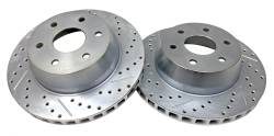 Baer Brake Systems - BAER Brakes 2302024 Cadillac/Chevy/GMC 4WD/AWD Rear Disc Brake Rotor Set - Image 1