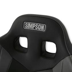 Simpson Safety - Simpson Safety S107-305 Pro Sport Off-Road Suspension Seat Black/Charcoal/Gray - Image 4