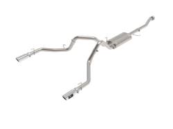 aFe Power - aFe 49-33127-P RR 3" Cat Back Exhaust System Dual w/Polished for 21-26 F150 - Image 1