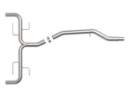 aFe Power - aFe 49-36902 3-2.5" Axle-Back Exhaust System for 17-26 Alfa Romeo Giulia 2.0L - Image 3