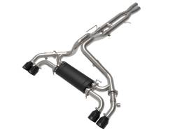 aFe Power - aFe 49-38098-B 3-2.5" Cat-Back Exhaust w/Blk Tip for 21-26 Jeep Wrangler JL 6.4L - Image 1