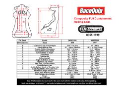 Racequip - RaceQuip 96993399RQP FIA Composite Full Containment Seat Black 15" Medium - Image 2