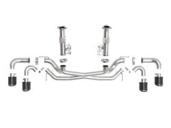 aFe Power - aFe 49-34127NM-C Exhaust System w/o Muffler Carbon for 20-26 Corvette E-Ray 6.2L - Image 2