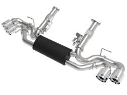 aFe Power - aFe 49-34127-P Exhaust System w/Muffler Polished for 20-26 Corvette E-Ray 6.2L - Image 1