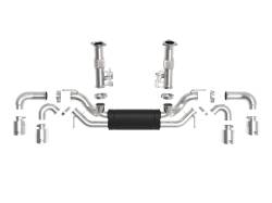 aFe Power - aFe 49-34127-P Exhaust System w/Muffler Polished for 20-26 Corvette E-Ray 6.2L - Image 2