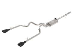 aFe Power - aFe 49-34139-B 3-2.5" Exhaust System w/Cut-Out Blk for 19-25 Silv/Sra 1500 5.3L - Image 1