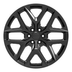 OE Wheels LLC - OE Wheels CV62 24x10 6x5.5 28mm Gloss Black CV62-24100-6550-28B - Image 2