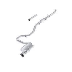 MBRP Exhaust - MBRP Exhaust S4905AL 2.5" Cat-Back Single Rear Exit AL - Image 1