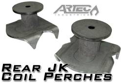 Artec Industries - Artec JK4425 Rear Coil Perches & Retainers Pair for 07-18 Jeep Wrangler JK - Image 1