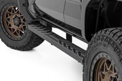Rough Country Suspension Systems - Rough Country 41015 BA2 Side Step Bars Black for 25-26 Toyota 4Runner 2WD/4WD - Image 1