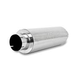 MBRP Exhaust - MBRP Exhaust M2220A AL 5" In/Out 8" Dia Body 31" Overall Quiet Tone Muffler Univ - Image 1