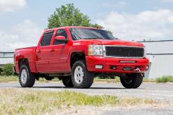Rough Country Suspension Systems - Rough Country 70194 Front Mesh Grille Insert Black for 07-13 Silverado 1500 - Image 5