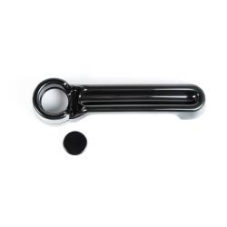 Rugged Ridge - Rugged Ridge 13311.27 Paintable Door Handle Cover Black Each 07-18 Jeep Wrangler - Image 1