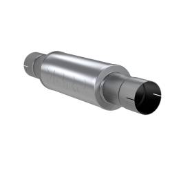MBRP Exhaust - MBRP Exhaust M20681 Aluminized Steel 4" Armor Lite High Flow Muffler Universal - Image 1
