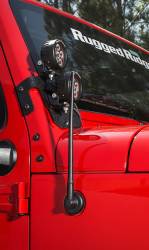 Rugged Ridge - Rugged Ridge 13" Stubby Reflex Antenna Black 17212.10 - Image 3