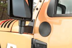 Rugged Ridge - Rugged Ridge 11025.07 Black Door Mirror Relocation Brackets for Jeep Wrangler JK - Image 4