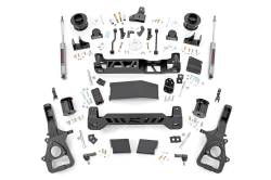 Rough Country 34430A 5" Suspension Lift Kit for 19-24 RAM 1500 4WD Air