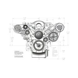 Holley - Holley Performance 20-132 Accessory Drive Component Mount Set for GM LS/LT V8 - Image 3