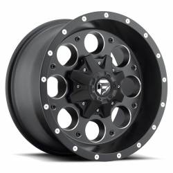 Fuel 1PC - Fuel Off Road D52518902645 D525 REVOLVER 18x9 5x4.5 5x5.0 -12mm Matte Black - Image 1