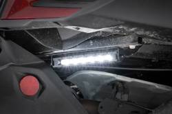 Rough Country Suspension Systems - Rough Country Black Series 6" Slimline LED Light Bars Pair 70406ABL - Image 2