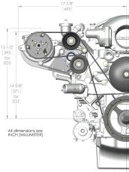 Holley - Holley Performance 20-134 Accessory Drive Component Mount Set for GM LS V8 - Image 3