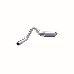 MBRP Exhaust - MBRP Exhaust S5500AL AL 2.5" CatBack Single Side Exit for 00-06 Jeep Wrangler TJ - Image 1