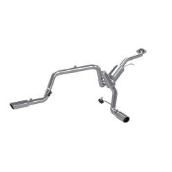 MBRP Exhaust - MBRP Exhaust S5018409 2.5" Cat-Back Dual Split Side Exit T409 - Image 1