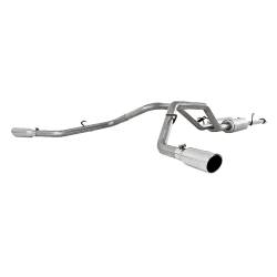 MBRP Exhaust - MBRP Exhaust S5316409 T409 2.5" Cat-Back Dual Split Side Exit for 09-21 Tundra - Image 1