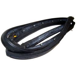Crown Automotive Jeep Replacement - Crown Automotive 5017462AF Door Weatherstrip for Jeep Wrangler TJ - Image 2