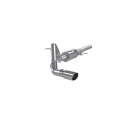 MBRP Exhaust - MBRP Exhaust S5080AL AL 3" Cat-Back One Side Exit w/Muffler 14-19 Silv/Srra 1500 - Image 1