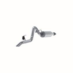 MBRP Exhaust - MBRP Exhaust S5520AL AL 2.5" Cat-Back Rear Turn Down Exit for 00-06 Wrangler - Image 1