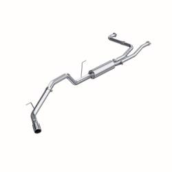 MBRP Exhaust - MBRP Exhaust S5404AL AL 3" Cat-Back Street Pro Single Side Exit for 04-15 Titan - Image 1