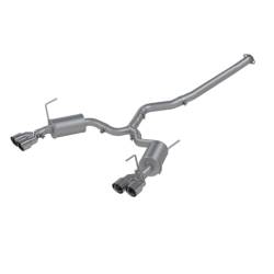 MBRP Exhaust - MBRP Exhaust S4800304 T304 3"Cat-Back Dual Split Rear Exit for 15-21 WRX/WRX STI - Image 1