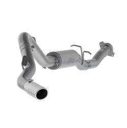 MBRP Exhaust - MBRP Exhaust S5078409 T409 3.5" Cat-Back One Side Exit 07-10 Silv/Sierra 2500HD - Image 1