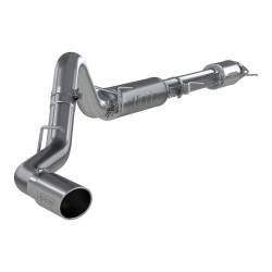 MBRP Exhaust - MBRP S5093304 T304 4" Cat-Back One Side Exit w/Muffler 20-26 Silv/Sierra 2500HD - Image 1