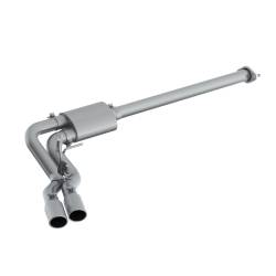 MBRP Exhaust - MBRP S5260409 T409 3" Cat-Back Race Dual Out One Side w/Muffler 15-20 F150 - Image 1