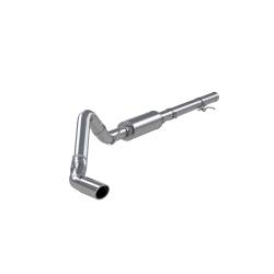 MBRP Exhaust - MBRP Exhaust S5086409 T409 3.5" Cat-Back One Side Exit 14-18 Silver/Sierra 1500 - Image 1