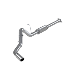 MBRP Exhaust - MBRP S5076409 T409 3.5" Cat-Back One Side Exit 11-19 Silverado/Sierra 2500HDHD - Image 1
