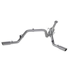 MBRP Exhaust - MBRP Exhaust S5328409 T409 2.5" Cat-Back Dual Side Exit Exhaust for 05-15 Tacoma - Image 1